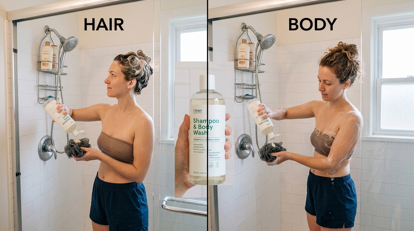 Can You Use Shampoo as Body Wash