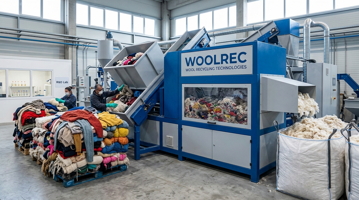 How Woolrec Transforms Textile Waste into Eco-Friendly Resources