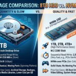 8TB HDD vs. NVMe