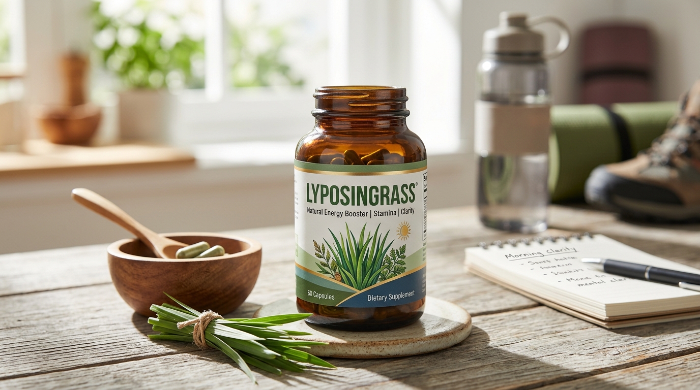 Lyposingrass: A Natural Energy Booster for Stamina and Clarity