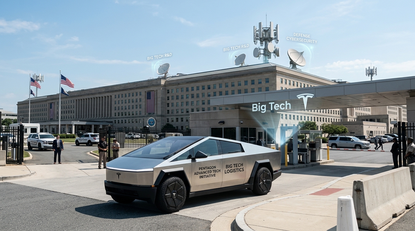 Pentagon Big Tech Tesla Cybertruck