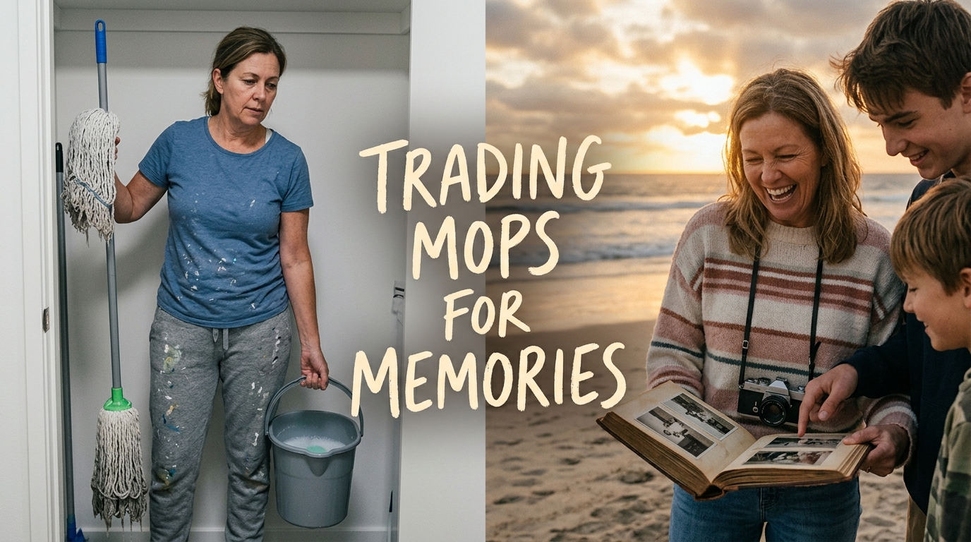 Trading Mops for Memories: Finding Meaning Beyond the Daily Grind
