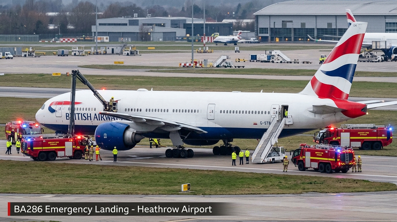 British Airways Emergency Flight BA286: A Complete Account of What Happened On Board