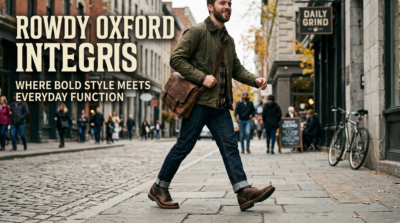 Rowdy Oxford Integris: Where Bold Style Meets Everyday Function